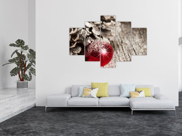 Slika - Božićni ukrasi (150x105 cm)