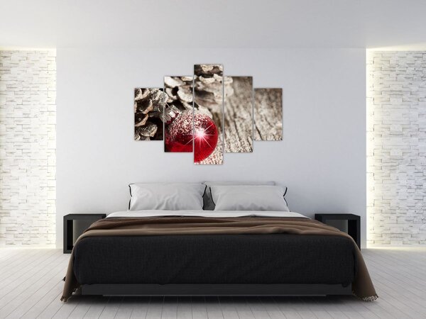 Slika - Božićni ukrasi (150x105 cm)