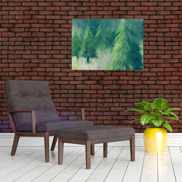 Slika - Slikane crnogorice (70x50 cm)