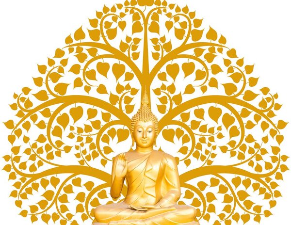 Slika Buddha sa drvom života