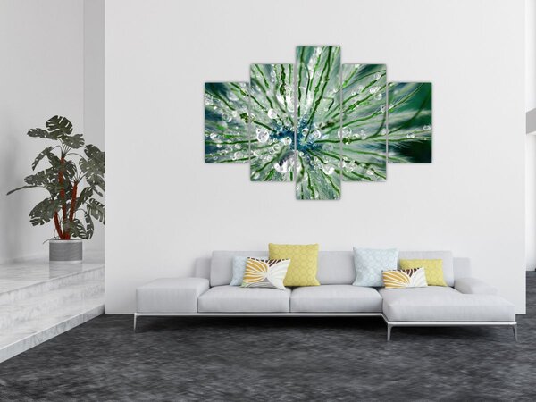 Slika - Makro slika cvijeta (150x105 cm)