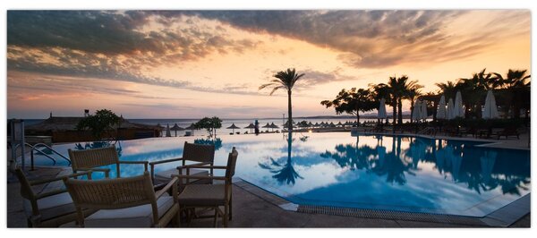 Slika - Resort uz more (120x50 cm)