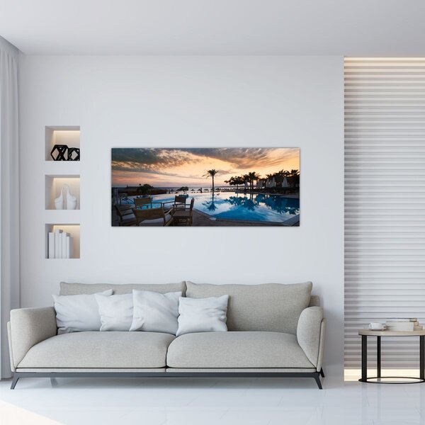 Slika - Resort uz more (120x50 cm)