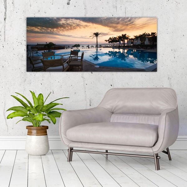 Slika - Resort uz more (120x50 cm)