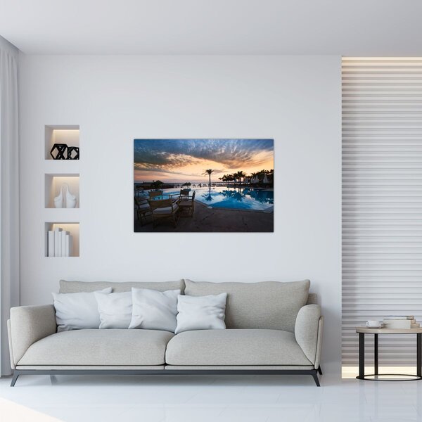 Slika - Resort uz more (90x60 cm)