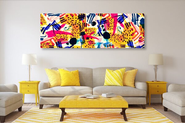 Slika pop art apstrakcija
