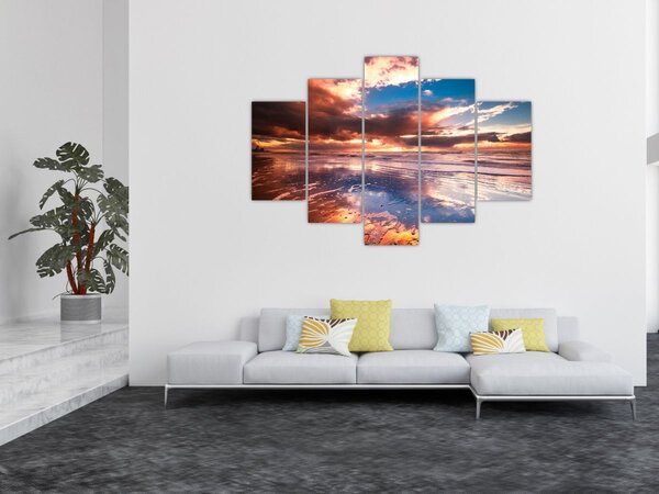 Slika - Večernja plaža (150x105 cm)