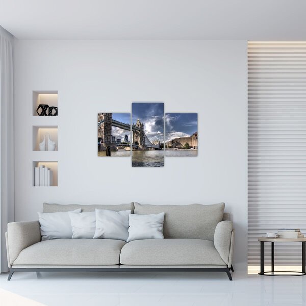 Slika - Tower Bridge u Londonu (90x60 cm)