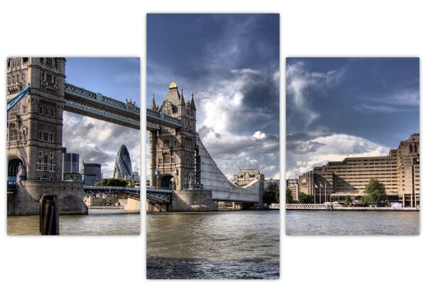 Slika - Tower Bridge u Londonu (90x60 cm)