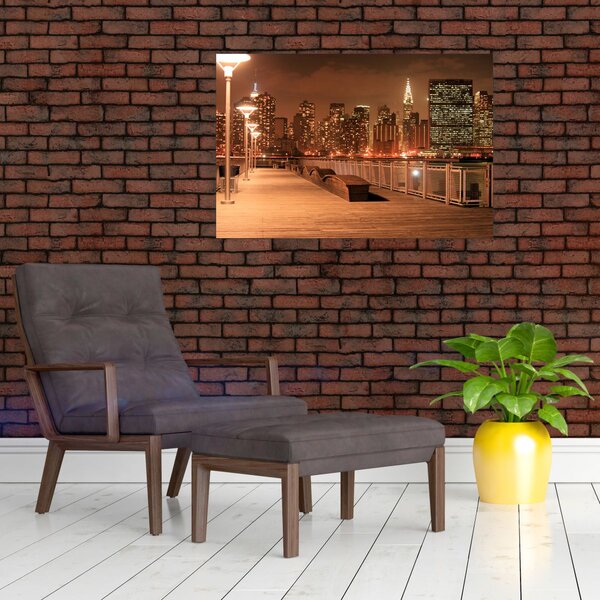 Slika - Noćni grad (90x60 cm)