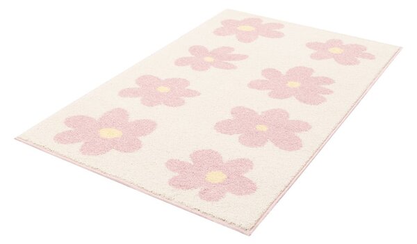 Ružičasti/boje slonovače dječji tepih 120x170 cm Dazzy Rose – FD