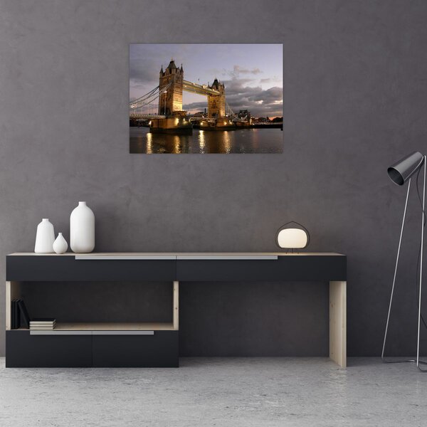 Slika - Tower Bridge noću (70x50 cm)