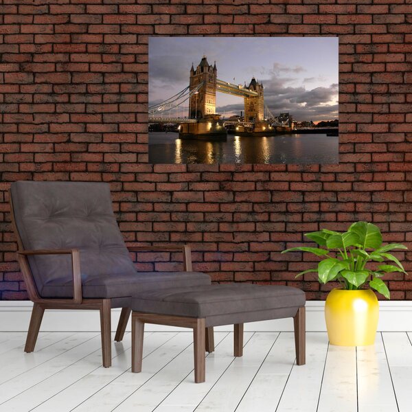 Slika - Tower Bridge noću (90x60 cm)