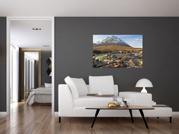 Slika - Planina s rijekom (90x60 cm)