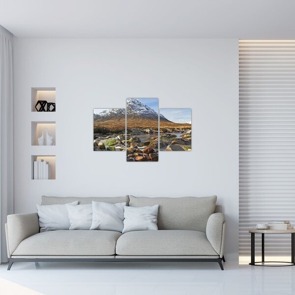 Slika - Planina s rijekom (90x60 cm)