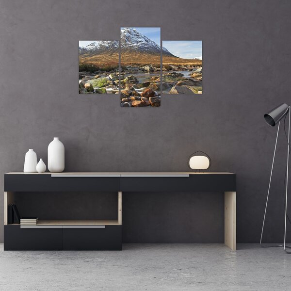 Slika - Planina s rijekom (90x60 cm)