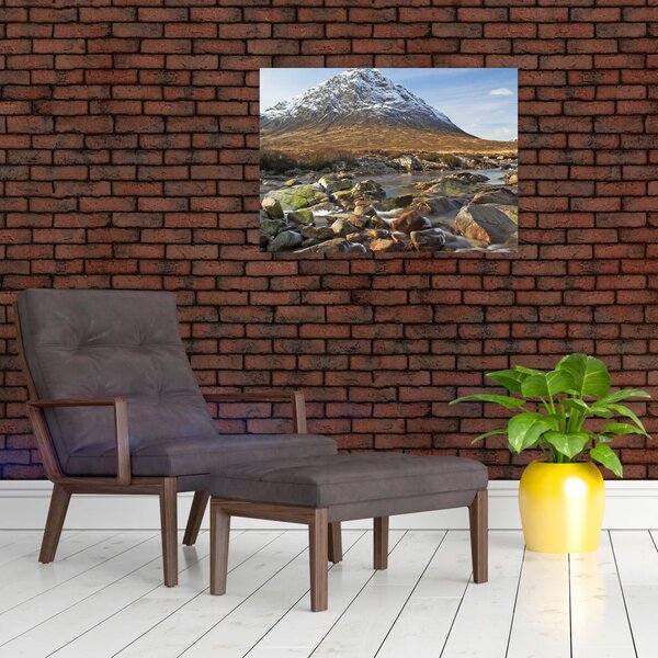 Slika - Planina s rijekom (70x50 cm)