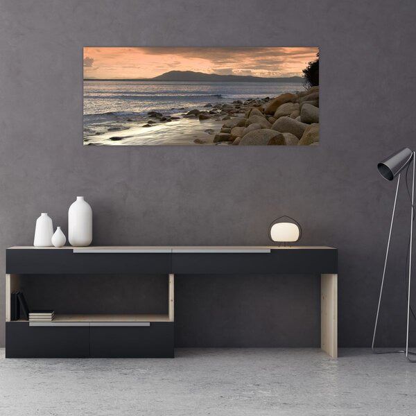 Slika - More i planine (120x50 cm)