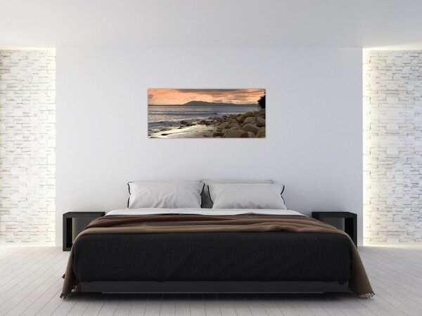 Slika - More i planine (120x50 cm)
