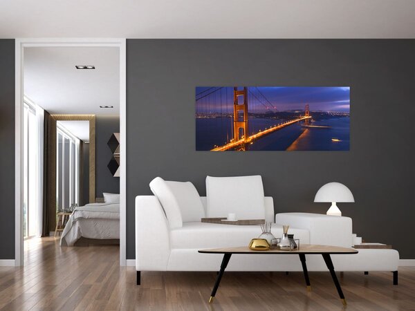 Slika - Most Golden Gate (120x50 cm)