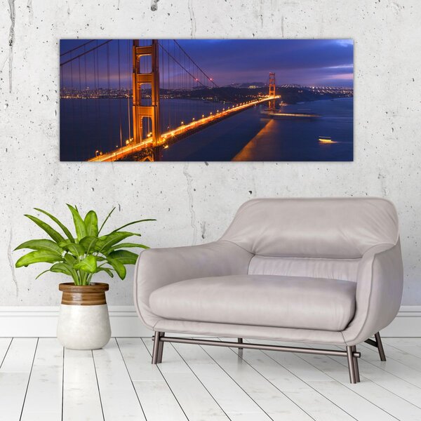Slika - Most Golden Gate (120x50 cm)