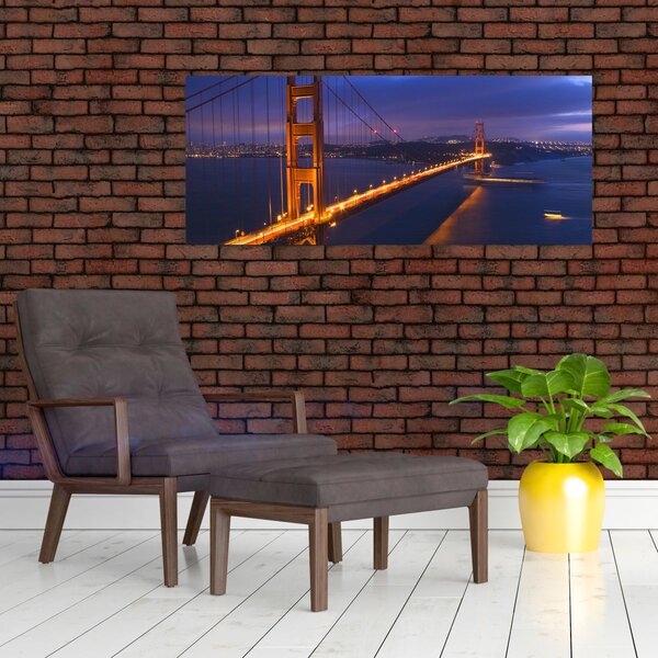 Slika - Most Golden Gate (120x50 cm)