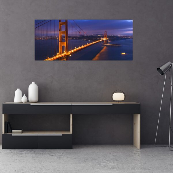 Slika - Most Golden Gate (120x50 cm)
