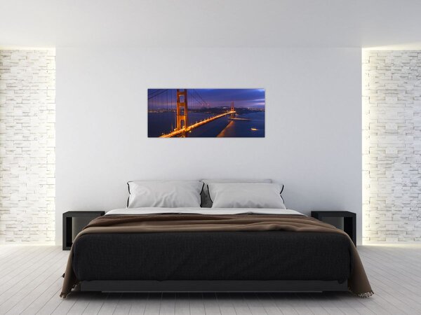 Slika - Most Golden Gate (120x50 cm)