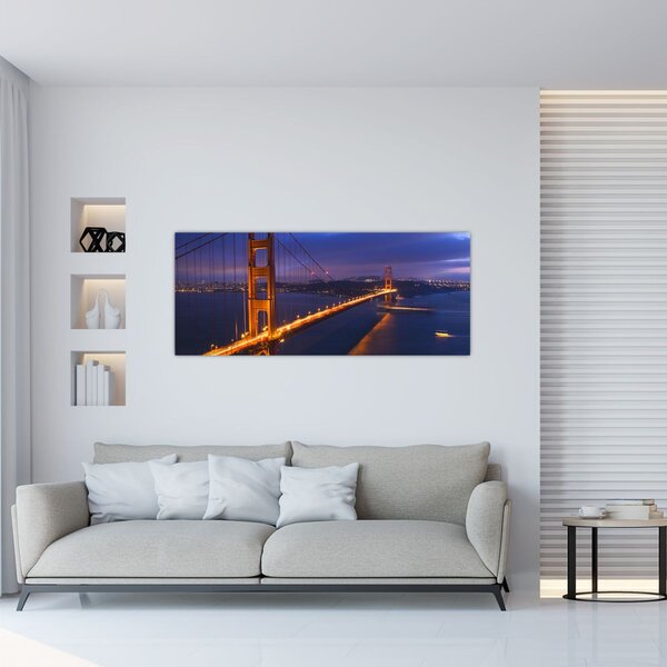 Slika - Most Golden Gate (120x50 cm)