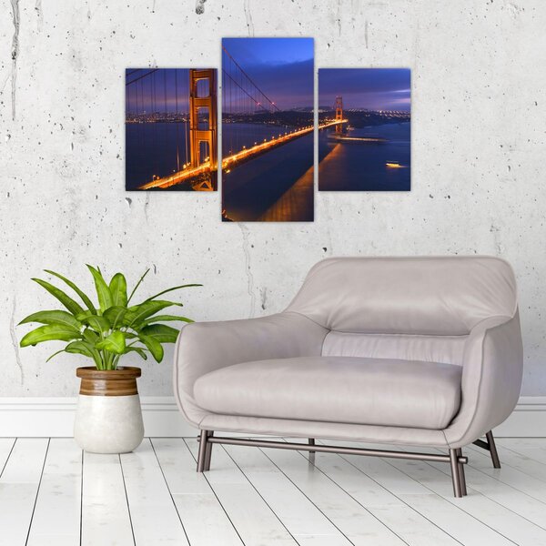 Slika - Most Golden Gate (90x60 cm)