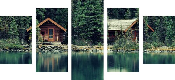 5-dijelna slika park Yoho u Kanadi