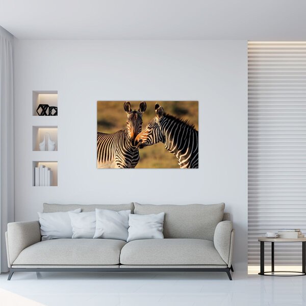 Slika - Dvije zebre (90x60 cm)