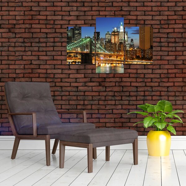 Slika - Most s New Yorkom (90x60 cm)
