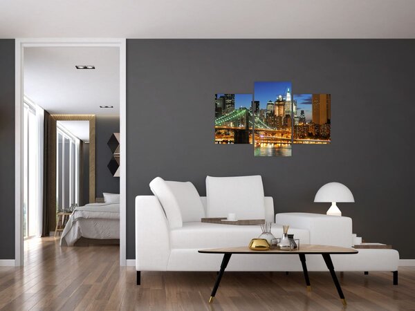 Slika - Most s New Yorkom (90x60 cm)