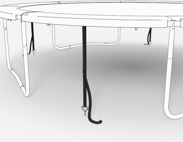 INLEA Sidrenje za trampolin protiv vjetra (2 kom)