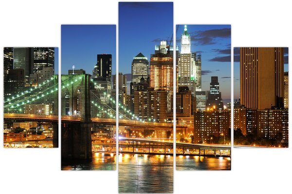 Slika - Most s New Yorkom (150x105 cm)