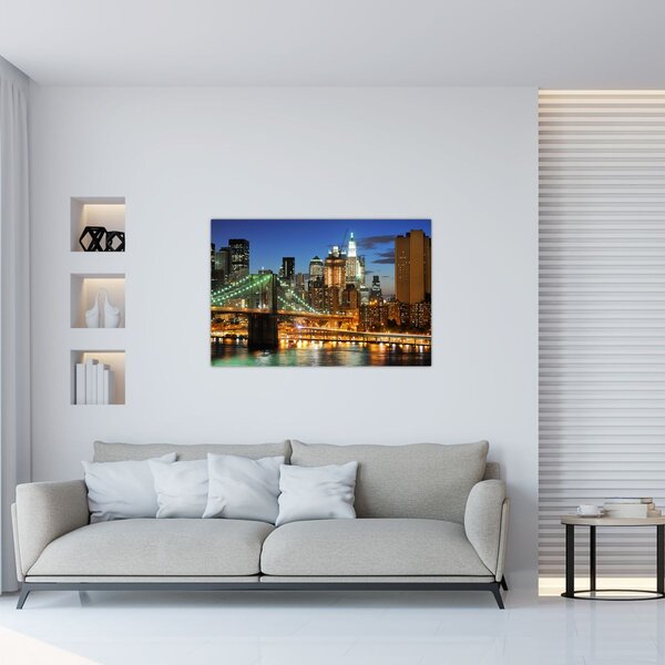 Slika - Most s New Yorkom (90x60 cm)