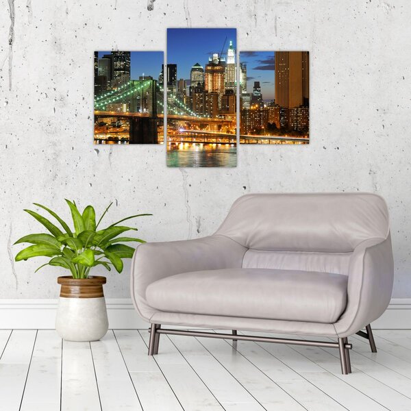 Slika - Most s New Yorkom (90x60 cm)