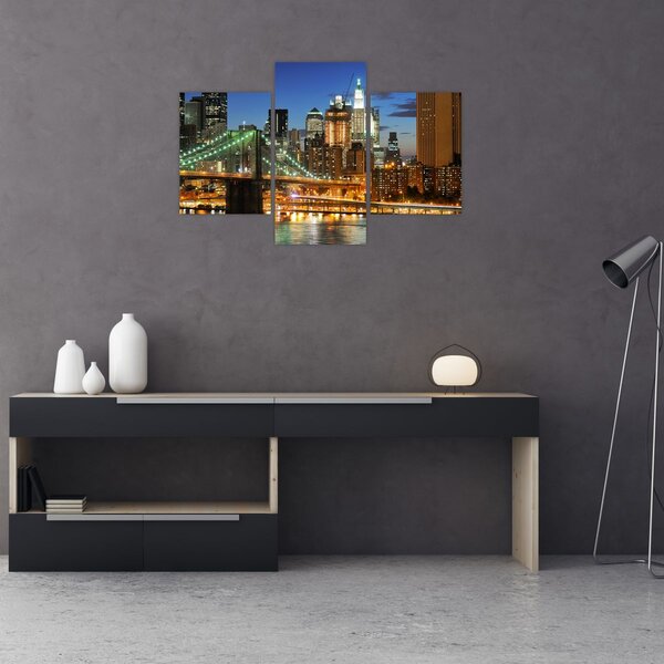 Slika - Most s New Yorkom (90x60 cm)