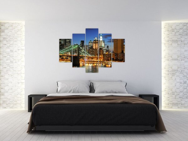 Slika - Most s New Yorkom (150x105 cm)