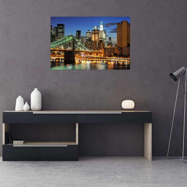 Slika - Most s New Yorkom (90x60 cm)