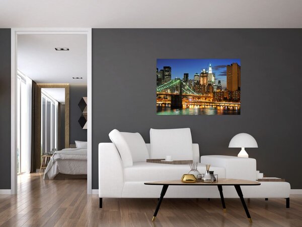 Slika - Most s New Yorkom (90x60 cm)