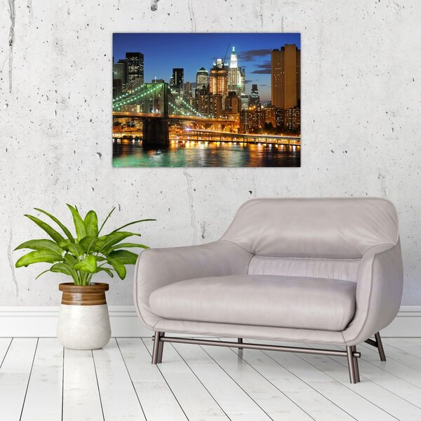 Slika - Most s New Yorkom (70x50 cm)