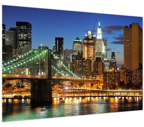 Slika - Most s New Yorkom (90x60 cm)