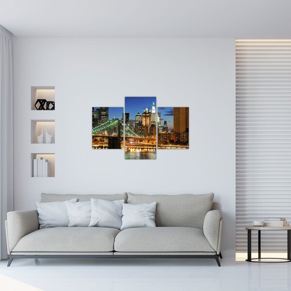 Slika - Most s New Yorkom (90x60 cm)