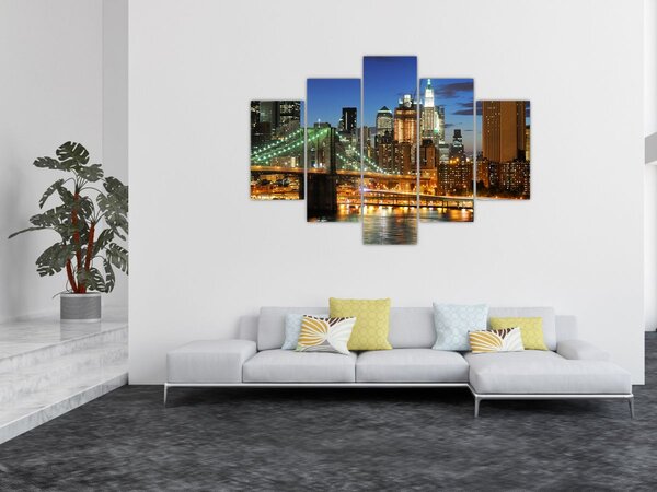 Slika - Most s New Yorkom (150x105 cm)