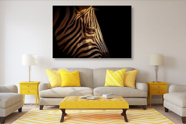 Slika portret zebre