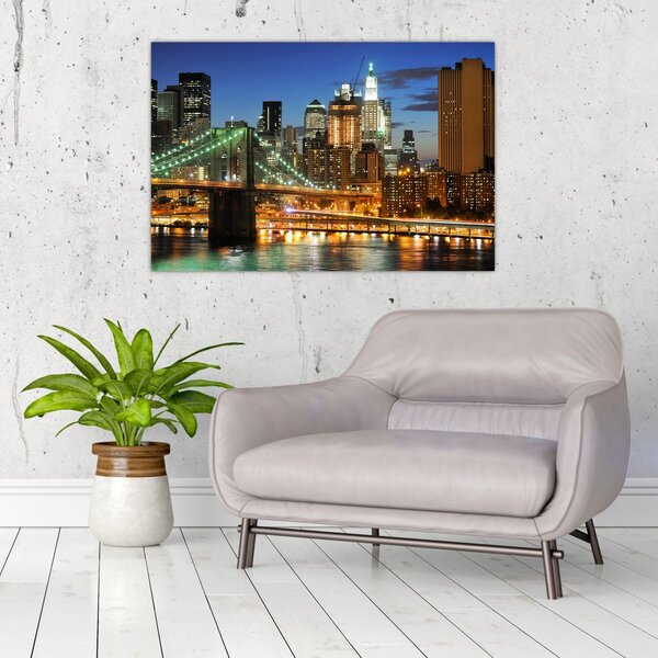 Slika - Most s New Yorkom (90x60 cm)