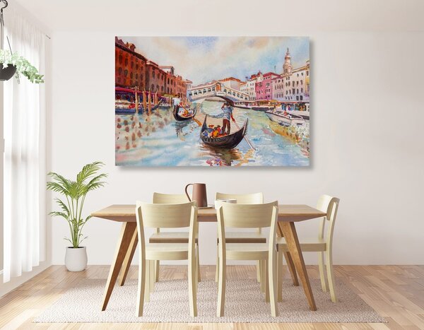 Slika venecijanska gondola