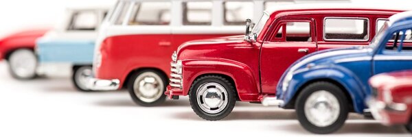 Slika modeli automobila u boji